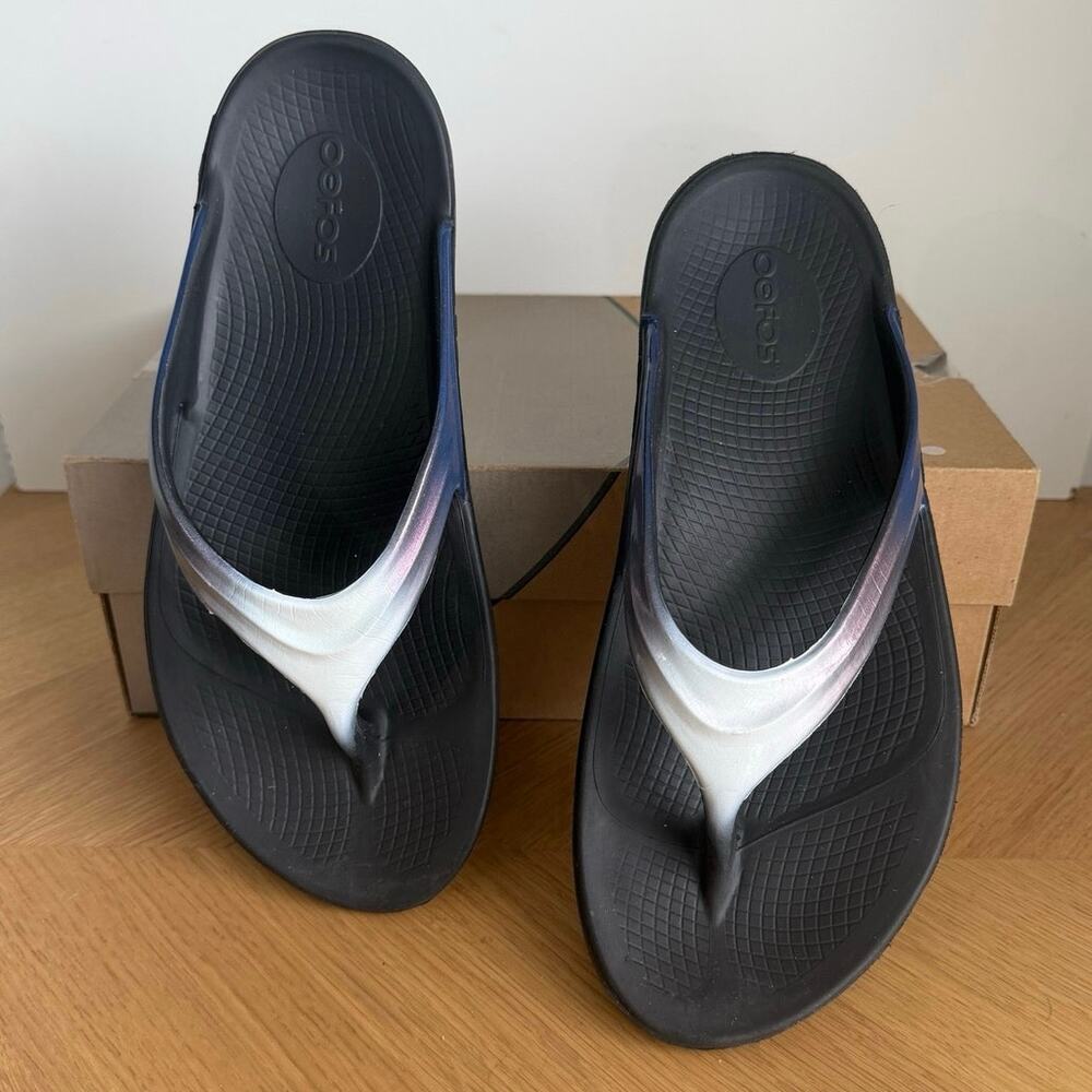 OOFOS OOlala Women Comfort Recovery Slip On Sandals- SZ 10
